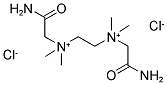 N,N'-BIS(2-AMINO-2-OXOETHYL)-N,N,N',N'-TETRAMETHYLETHANE-1,2-DIAMINIUM DICHLORIDE Struktur