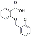 2-(2-CHLORO-BENZYLOXY)-BENZOIC ACID Struktur