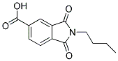 2-BUTYL-1,3-DIOXO-2,3-DIHYDRO-1H-ISOINDOLE-5-CARBOXYLIC ACID Struktur