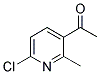 1-(6-CHLORO-2-METHYL-3-PYRIDINYL)-1-ETHANONE Struktur