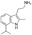 2-(7-ISOPROPYL-2-METHYL-1H-INDOL-3-YL)-ETHYLAMINE Struktur