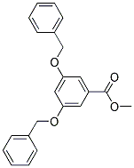 METHYL 3,5-BIS(BENZYLOXY)BENZENECARBOXYLATE Struktur