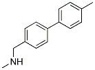 ([4-(4-METHYLPHENYL)PHENYL]METHYL)METHYLAMINE Struktur