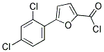 5-(2,4-DICHLORO-PHENYL)-FURAN-2-CARBONYL CHLORIDE Struktur