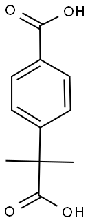 4-(1-CARBOXY-1-METHYLETHYL)BENZOIC ACID Struktur