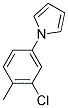 1-(3-CHLORO-4-METHYLPHENYL)-1H-PYRROLE Struktur