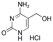 4-AMINO-5-HYDROXYMETHYL-1H-PYRIMIDIN-2-ONE HCL Struktur