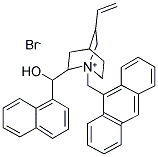 N-(9-ANTHRACENEMETHYL)CINCHONIDINIUM BROMIDE Struktur