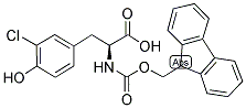 FMOC-3-CHLORO-L-TYROSINE Struktur