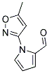 1-(5-METHYL-3-ISOXAZOLYL)-1H-PYRROLE-2-CARBALDEHYDE Struktur