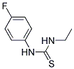 N-ETHYL-N'-(4-FLUOROPHENYL)THIOUREA Struktur