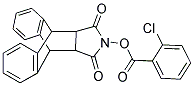 17-[(2-CHLOROBENZOYL)OXY]-17-AZAPENTACYCLO[6.6.5.0(2,7).0(9,14).0(15,19)]NONADECA-2(7),3,5,9(14),10,12-HEXAENE-16,18-DIONE Struktur