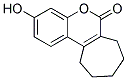 3-HYDROXY-8,9,10,11-TETRAHYDRO-7H-CYCLOHEPTA[C]CHROMEN-6-ONE Struktur