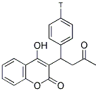 (RS)-WARFARIN(TM) [PHENYL-4-3H]- Struktur