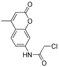 2-CHLORO-N-(4-METHYL-2-OXO-2 H-CHROMEN-7-YL)-ACETAMIDE Struktur