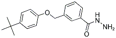 3-(4-TERT-BUTYL-PHENOXYMETHYL)-BENZOIC ACID HYDRAZIDE Struktur