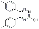 5,6-BIS(4-METHYLPHENYL)-1,2,4-TRIAZIN-3-YLHYDROSULFIDE Struktur