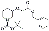 BENZYL-3-[N-BOC-PIPERIDINOXY] ACETATE Struktur