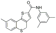 N-(3,5-DIMETHYLPHENYL)-8-METHYL-4H-THIENO[3,2-C]THIOCHROMENE-2-CARBOXAMIDE Struktur