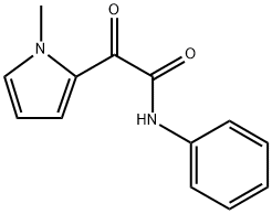 2-(1-METHYL-1H-PYRROL-2-YL)-2-OXO-N-PHENYLACETAMIDE Struktur