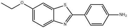 4-(6-ETHOXY-BENZOTHIAZOL-2-YL)-PHENYLAMINE Struktur