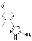 3-(4-METHOXY-2-METHYLPHENYL)-1H-PYRAZOL-5-YLAMINE Struktur