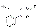 ([2-(4-FLUOROPHENYL)PHENYL]METHYL)METHYLAMINE Struktur