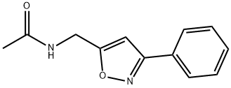 N-[(3-PHENYL-5-ISOXAZOLYL)METHYL]ACETAMIDE Struktur