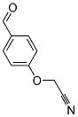 2-(4-FORMYLPHENOXY)ACETONITRILE Struktur