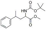 METHYL N-A-BOC-G-METHYL-HOMOPHENYLALANINATE Struktur