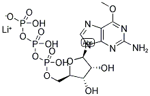 O6-METHYLGUANOSINE-5'-TRIPHOSPHATE LITHIUM SALT Struktur