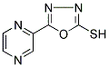 2-(5-MERCAPTO-1,3,4-OXADIAZOL-2-YL)PYRAZINE Struktur