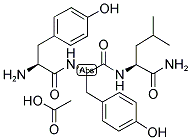 H-TYR-TYR-LEU-NH2 ACOH Struktur