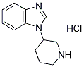 1-(PIPERIDIN-3-YL)-1H-BENZO[D]IMIDAZOLE HYDROCHLORIDE Struktur