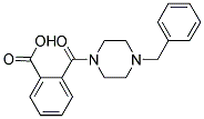 2-[(4-BENZYLPIPERAZIN-1-YL)CARBONYL]BENZOIC ACID Struktur