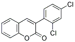 3(2',4'-DICHLOROPHENYL)COUMARIN Struktur