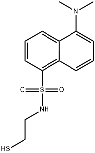 DANSYLAMIDOETHYL MERCAPTAN Struktur