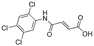 3-(2,4,5-TRICHLORO-PHENYLCARBAMOYL)-ACRYLIC ACID Struktur