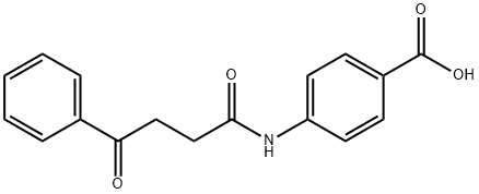 4-(4-OXO-4-PHENYL-BUTYRYLAMINO)-BENZOIC ACID Struktur