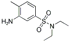 3-AMINO-N,N-DIETHYL-4-METHYL-BENZENESULFONAMIDE Struktur