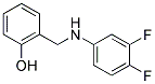 2-[(3,4-DIFLUOROANILINO)METHYL]BENZENOL Struktur