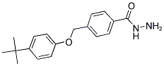 4-(4-TERT-BUTYL-PHENOXYMETHYL)-BENZOIC ACID HYDRAZIDE Struktur