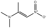 (E)-N,N-DIMETHYL-1-NITRO-1-PROPEN-2-AMINE Struktur