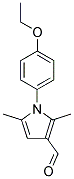 1-(4-ETHOXY-PHENYL)-2,5-DIMETHYL-1H-PYRROLE-3-CARBALDEHYDE Struktur