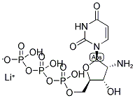 2'-AMINO-2'-DEOXYURIDINE-5'-TRIPHOSPHATE LITHIUM SALT Struktur