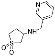 (1,1-DIOXO-TETRAHYDRO-1LAMBDA6-THIOPHEN-3-YL)-PYRIDIN-3-YLMETHYL-AMINE Struktur