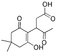 3-(2-HYDROXY-4,4-DIMETHYL-6-OXO-1-CYCLOHEXENYL)-4-OXOPENTANOIC ACID Struktur