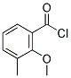 2-METHOXY-3-METHYL-BENZOYL CHLORIDE Struktur