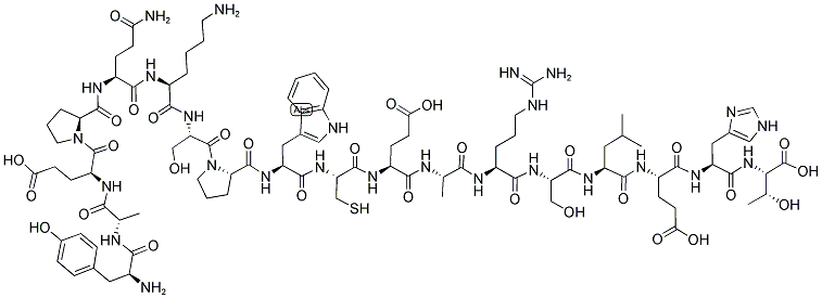 ER BETA, IMMUNIZING PEPTIDE Struktur