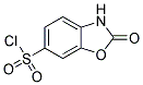 2-OXO-2,3-DIHYDRO-1,3-BENZOXAZOLE-6-SULFONYL CHLORIDE Struktur